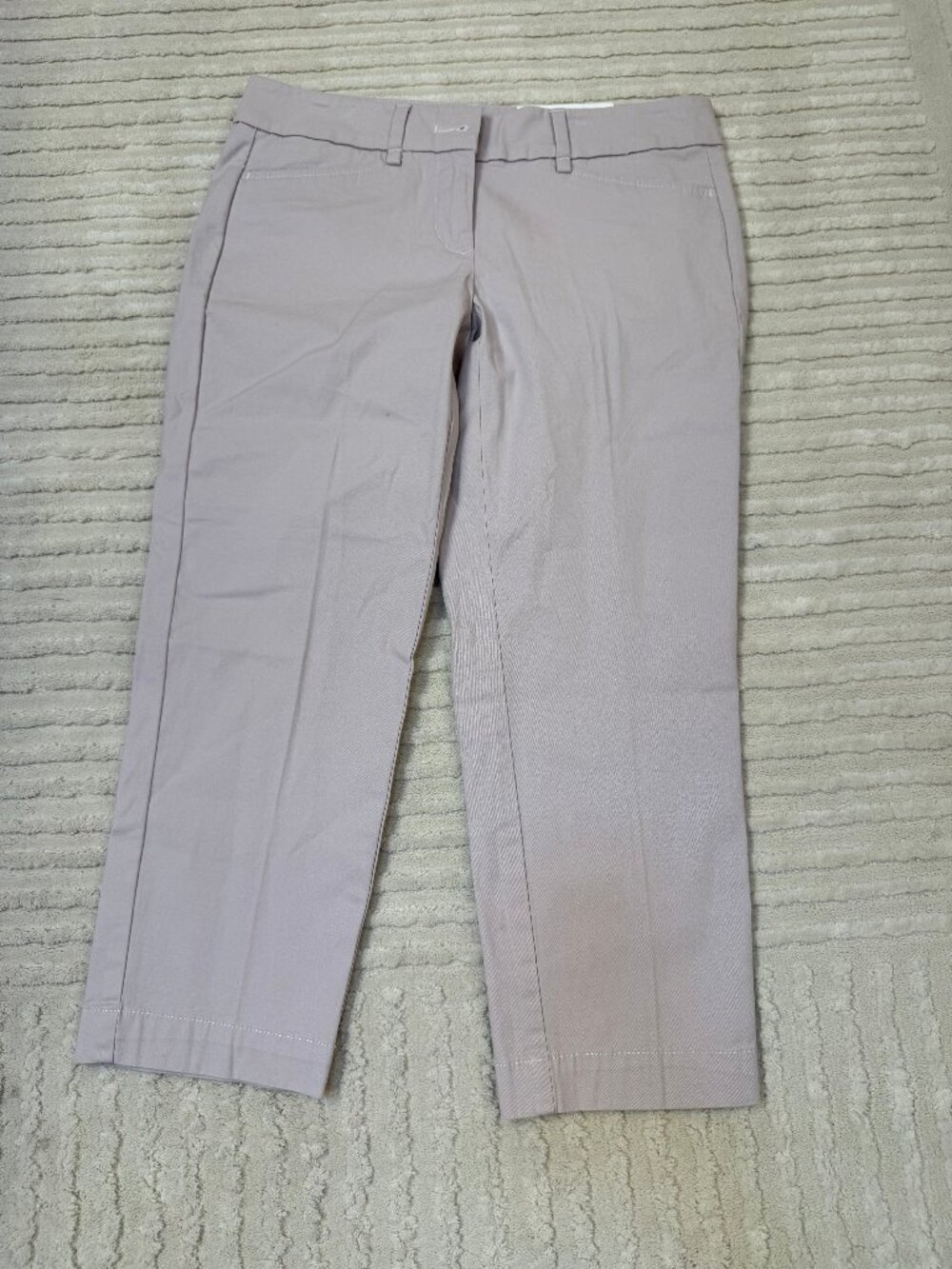 LOFT Original Crop Petite Lavender Pants 00P NWT